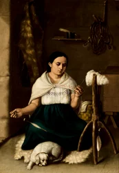 Woman Spinning (Hilandera)